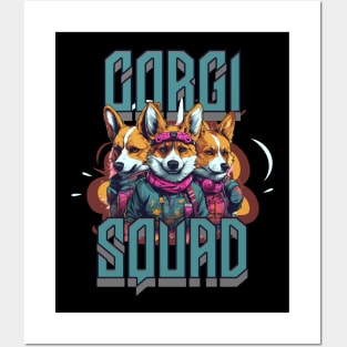 Corgi Squad Posters and Art